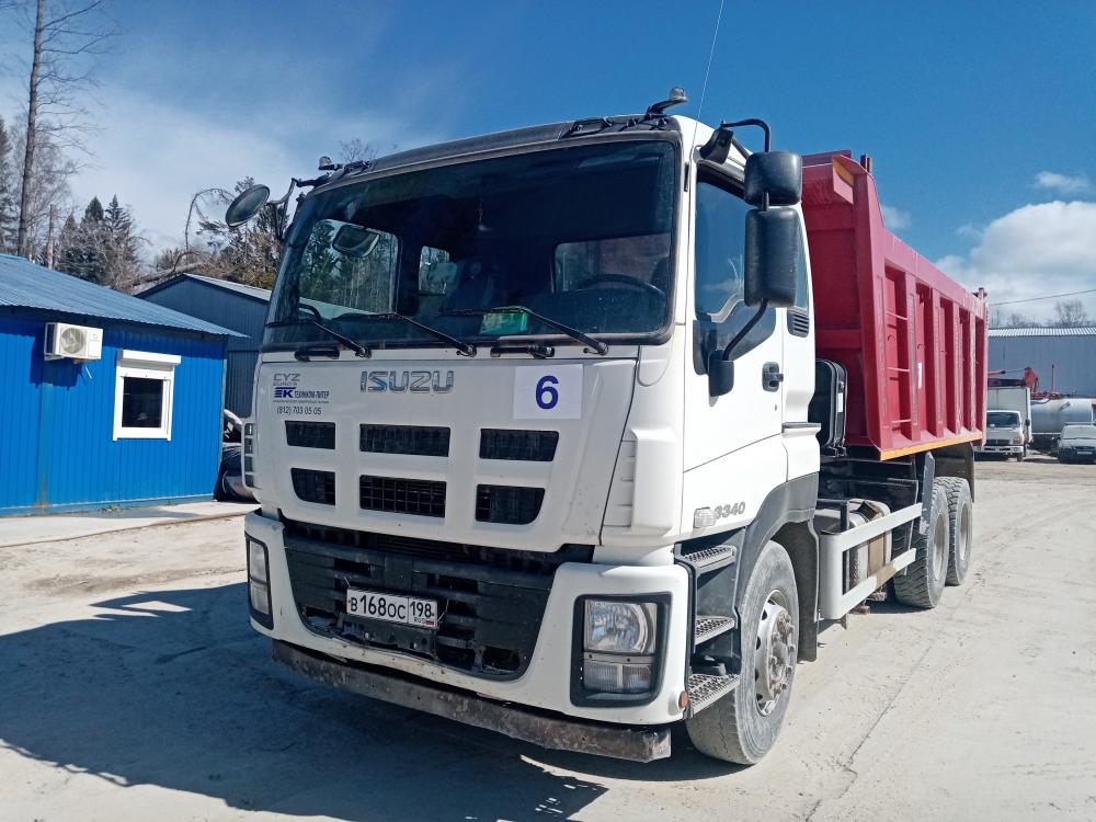Установка ДУТ и ГЛОНАСС мониторинга на самосвалы ISUZU Установка ДУТ и ГЛОНАСС мониторинга на самосвалы ISUZU