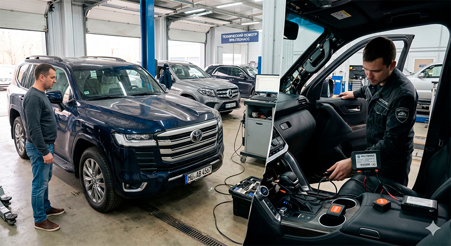 Как поставить ЭРА-ГЛОНАСС на ввезённый автомобиль в 2026 году - пошаговая инструкция 