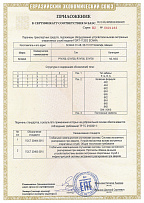 Сертификат соотвествия ТР ТС FORT TELECOM ч.2